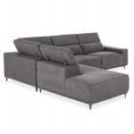 ΚΑΝΑΠΕΣ ΑΡΙΣΤΕΡΗ ΓΩΝΙΑ 5Θ ΜΕ RECLINE LUNARIS HM3316 01L ΓΚΡΙ ΥΦΑΣΜΑ 307x267x94Yεκ c560014