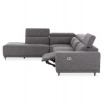 ΚΑΝΑΠΕΣ ΑΡΙΣΤΕΡΗ ΓΩΝΙΑ 5Θ ΜΕ RECLINE LUNARIS HM3316 01L ΓΚΡΙ ΥΦΑΣΜΑ 307x267x94Yεκ c560014