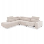 ΚΑΝΑΠΕΣ ΑΡΙΣΤΕΡΗ ΓΩΝΙΑ 5Θ ΜΕ RECLINE LUNARIS HM3316 02L ΕΚΡΟΥ ΥΦΑΣΜΑ 307x267x94Yεκ c560017