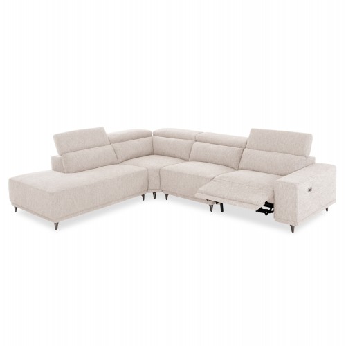ΚΑΝΑΠΕΣ ΑΡΙΣΤΕΡΗ ΓΩΝΙΑ 5Θ ΜΕ RECLINE LUNARIS HM3316 02L ΕΚΡΟΥ ΥΦΑΣΜΑ 307x267x94Yεκ c560017