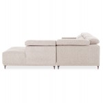 ΚΑΝΑΠΕΣ ΑΡΙΣΤΕΡΗ ΓΩΝΙΑ 5Θ ΜΕ RECLINE LUNARIS HM3316 02L ΕΚΡΟΥ ΥΦΑΣΜΑ 307x267x94Yεκ c560017