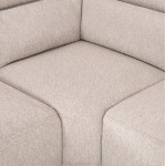 ΚΑΝΑΠΕΣ ΑΡΙΣΤΕΡΗ ΓΩΝΙΑ 5Θ ΜΕ RECLINE LUNARIS HM3316 02L ΕΚΡΟΥ ΥΦΑΣΜΑ 307x267x94Yεκ c560017