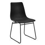 ΚΑΡΕΚΛΑ ΤΡΑΠΕΖΑΡΙΑΣ HYGGE HM18484 02 ΠΟΛΥΠΡΟΠΥΛΕΝΙΟ ΜΕΤΑΛΛΟ ΣΕ ΜΑΥΡΟ 42x44x77Υεκ c560754