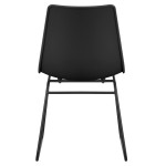 ΚΑΡΕΚΛΑ ΤΡΑΠΕΖΑΡΙΑΣ HYGGE HM18484 02 ΠΟΛΥΠΡΟΠΥΛΕΝΙΟ ΜΕΤΑΛΛΟ ΣΕ ΜΑΥΡΟ 42x44x77Υεκ c560754