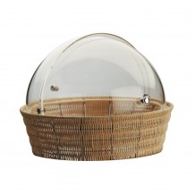 Καλάθι Rattan με καπάκι Roll - Top για κρουασάν, ψωμί 44x12.5cm c56257 Καλάθι Rattan με καπάκι Roll - Top για κρουασάν, ψωμί 44x12.5cm c56257