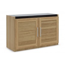 Παπουτσοθήκη Σκαμπώ Crispy 9 ζεύγων χρώμα sonoma με μαξιλάρι 94x34 5x60εκ c56452