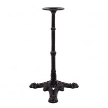 Βάση μαντέμι με πιάτο σε μαύρο χρώμα c56663