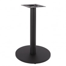 Βάση μεταλλική μαύρη ματ Φ45X72Υεκ με ρεγουλατόρους c56671