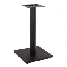 Βάση μεταλλική μαύρη ματ 40Χ40Χ72Υεκ με ρεγουλατόρους c56674