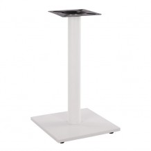 Βάση μεταλλική λευκή ματ με ρεγουλατόρους c56675