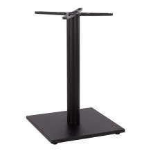 Βάση μεταλλική μαύρη ματ με σταυρό 45Χ45 και ρεγουλατόρους c56677