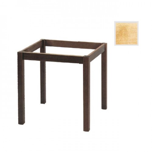 Πόδι καφενείου 80x80 άβαφο λυόμενο c57101