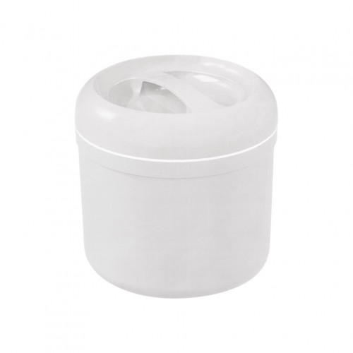 Παγοδιατηρητής λευκός πλαστικός, άθραυστος, βιδωτό καπάκι,  4.25Lt, με σχάρα c57263