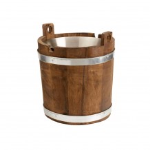 Ξύλινο βαρέλι με εσωτερικό Δοχείο, 20cm c57646 Ξύλινο βαρέλι με εσωτερικό Δοχείο, 20cm c57646
