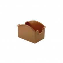 Θήκη ζάχαρης/Τσαγιού, σε ξύλινη υφή 8.5x6x6cm c57732 Θήκη ζάχαρης/Τσαγιού, σε ξύλινη υφή 8.5x6x6cm c57732