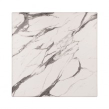 Επιφάνεια τραπεζιού WERZALIT 70Χ70 MARBLE WHITE GREY 5657 HM5230 11 c58021