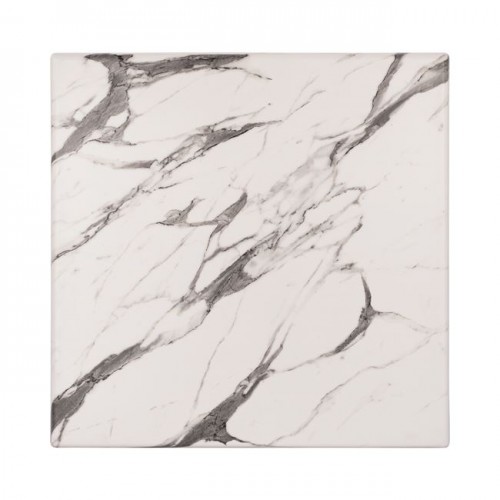 Επιφάνεια τραπεζιού WERZALIT 80Χ80 MARBLE WHITE GREY 5657 HM5231 11 c58022