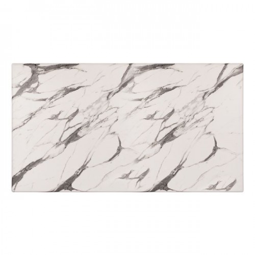 Επιφάνεια τραπεζιού WERZALIT 120Χ80 MARBLE WHITE GREY 5657 HM5630 11 c58023