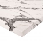 Επιφάνεια τραπεζιού WERZALIT 120Χ80 MARBLE WHITE GREY 5657 HM5630 11 c58023