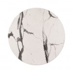 Επιφάνεια τραπεζιού WERZALIT Φ60 MARBLE WHITE GREY 5657 HM5227 11 c58030