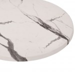 Επιφάνεια τραπεζιού WERZALIT Φ60 MARBLE WHITE GREY 5657 HM5227 11 c58030