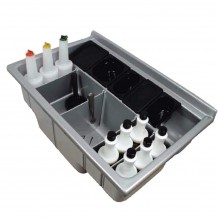 Λεκάνη-Νεροχύτης Οργάνωσης Bar Γκρι 83,5x54x31cm c58304 Λεκάνη-Νεροχύτης Οργάνωσης Bar Γκρι 83,5x54x31cm c58304