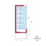 Ψυγείο self service με ανοιγόμενες πόρτες c58463