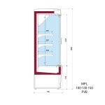 Ψυγείο self service με ανοιγόμενες πόρτες c58465
