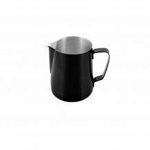 Γαλατιέρα κωνική INOX,  μαύρη 350ml c58890