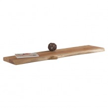 LIZARD Ράφι 115x25cm Ακακία Φυσικό c59078