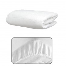 Προστατευτικό επίστρωμα καπιτονέ με φάσα 25cm λάστιχα 100x200cm c59769