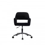 IDOLS καρέκλα γραφείου μαύρη 56 5x54 5xH76 88cm c60016