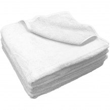 Πετσέτα παραλίας  Πενιέ, Άσπρη 85x180 cm c60024