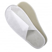 Σετ 200 Ζεύγη Παντόφλες non-woven λευκές οικονομικές, με σόλα 29cm c60055
