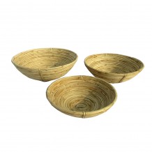 ΣΕΤ 3 ΤΕΜΑΧΙΑ JAPAN CANE ΣΤΡΟΓΓΥΛΟ ΜΠΩΛ c60470