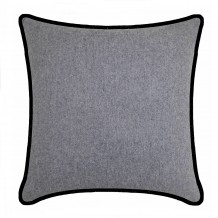 FITIL ΚΑΛΥΜΜΑ ΜΑΞΙΛΑΡΙΟΥ 45x45cm ΓΚΡΙ ΜΑΥΡΟ c60485