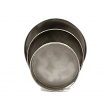 ZINC ΔΙΣΚΟΣ ΣΕΡΒΙΡΙΣΜΑΤΟΣ ΜΕΤΑΛΛΟ ΑΣΗΜΙ ΣΕΤ 3ΤΜΧ c60682