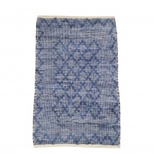 NOMADS ΧΑΛΙ ΒΑΜΒΑΚΕΡΟ ΜΠΛΕ 60x90cm c61289