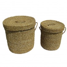 SEAGRASS ΚΑΛΑΘΙ ΑΠΛΥΤΩΝ ΜΕ ΚΑΠΑΚΙ ΣΕΤ 2ΤΕΜ c61334 SEAGRASS ΚΑΛΑΘΙ ΑΠΛΥΤΩΝ ΜΕ ΚΑΠΑΚΙ ΣΕΤ 2ΤΕΜ c61334