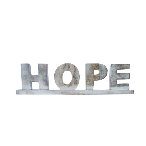 HOPE ΞΥΛΙΝΟ ΔΙΑΚΟΣΜΗΤΙΚΟ 35x4xΥ10cm c61655