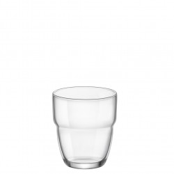 Σετ 6 γυάλινα ποτήρια νερού 30cl 8.4x9.5cm σειρά Modulo c61849