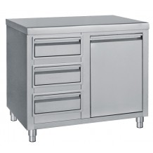 Ερμάριο με συρτάρια και αμπάρι esa100 80bf Ερμάριο με συρτάρια και αμπάρι esa100 80bf