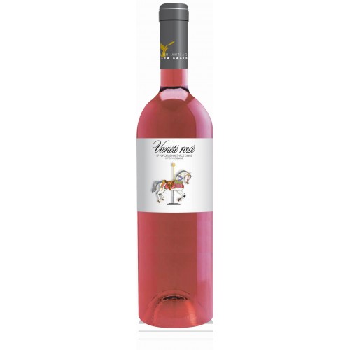 Ροζέ οίνος ημίξηρος variete λαλίκος 750ml 4ai