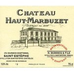 Ερυθρός οίνος chateau haut marbuzet cru bourgeois 2008 13ai