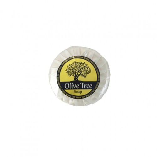 Σετ 1000 τεμάχια Σαπούνια ελαιόλαδου στρογγυλό - Olive Tree 10cm c67419
