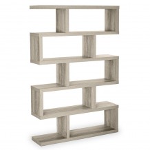 SYSTEM ΒΙΒΛΙΟΘΗΚΗ SONOMA 120x29xH179cm c70138