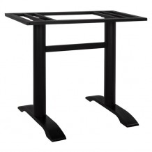 ΒΑΣΗ ΜΕΤΑΛΛΙΚΗ ΜΑΥΡΟ ΜΑΤ 57Χ54Χ72 5Υεκ ΜΕ ΕΠΙΦΑΝΕΙΑ ΣΤΗΡΙΞΗΣ 80Χ40εκ HM458 c70195