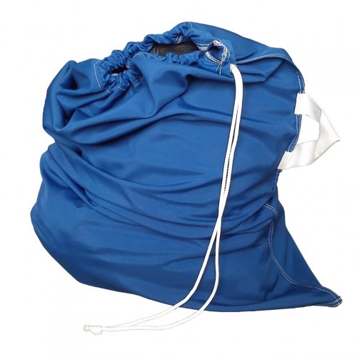 Υφασμάτινος Σακος μεταφοράς ιματισμού 20kg, polyester,, με κορδόνι, B-LOCK, μπλε  70x100cm c70216