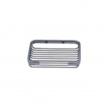 Σαπουνοθήκη μπάνιου, από ορείχαλκο 15x9.5x3.3cm c70302