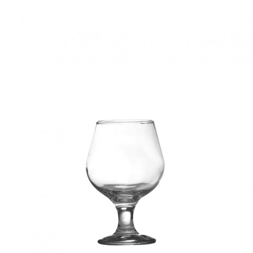 Σετ 12 γυάλινα ποτήρια κολωνάτα κονιάκ 24cl 8.2x11.6cm σειρά KOUROS c71192